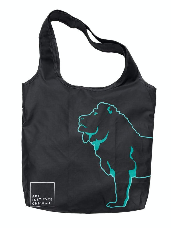 Foldable Lion Outline Tote