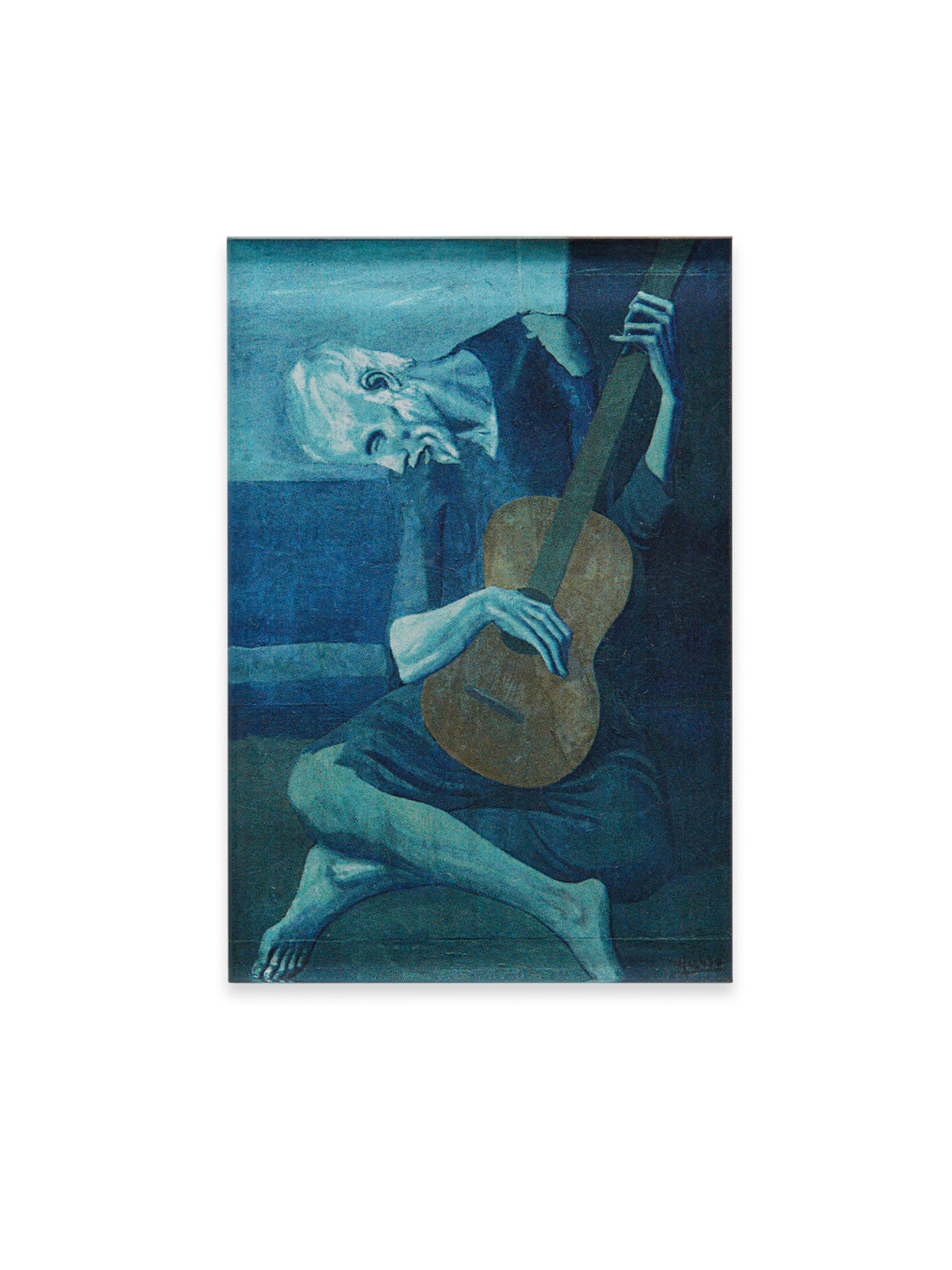 Pablo Picasso The Old Guitarist Magnet – The Art Institute of 