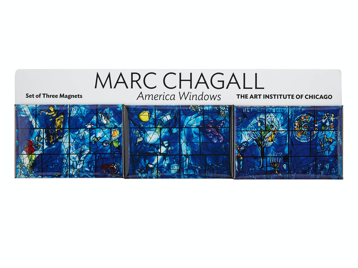 Marc Chagall America Windows Magnet Set