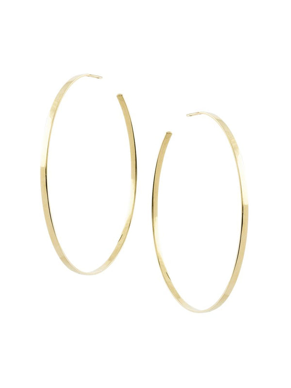 Large Sunrise Hoop Earrings