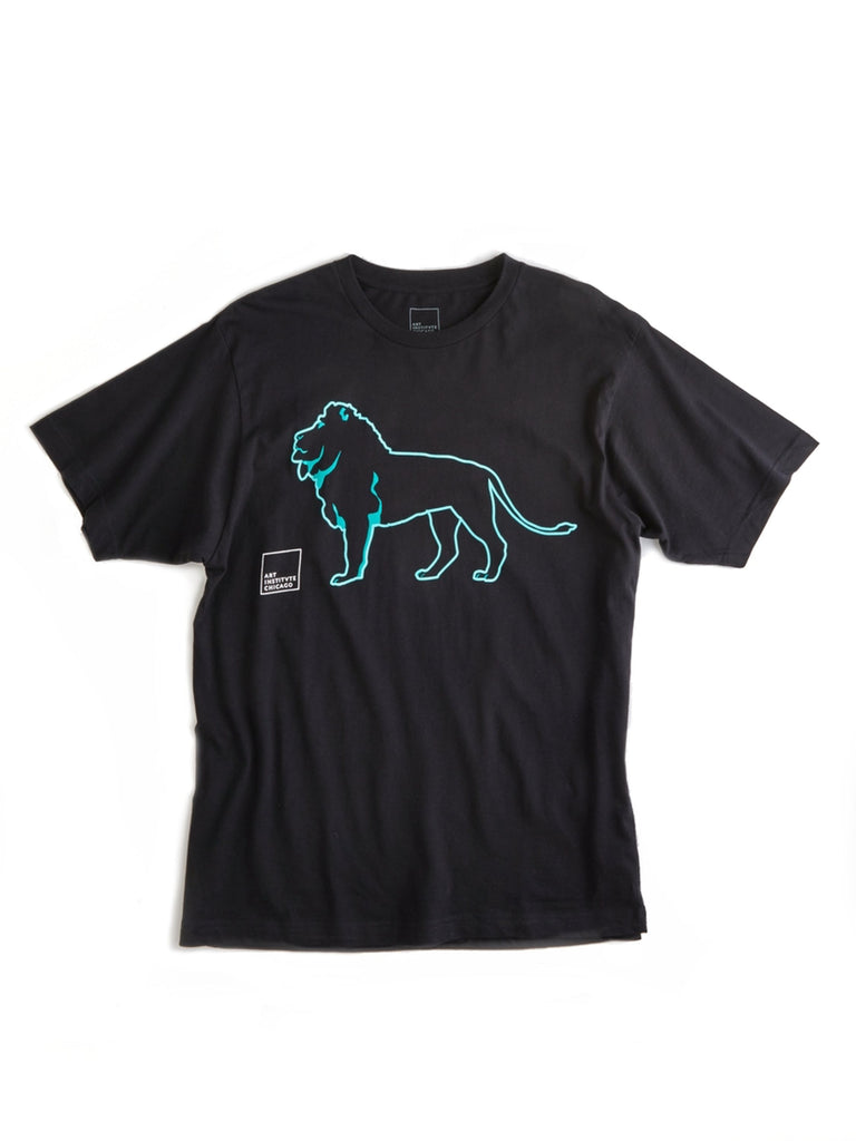 Lion Black T-Shirt – The Art Institute of Chicago Museum Shop