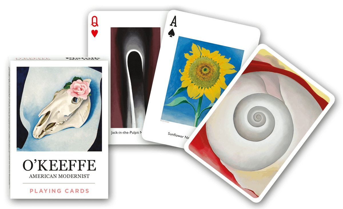 Mazzo Di 52 Carte Da Gioco O'Keeffe American Modernist + Jolly – Nuove - Foto 2