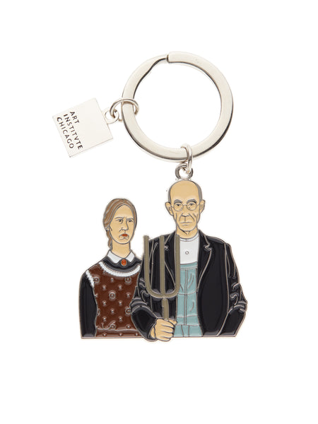 Grant Wood American Gothic Keychain – The Art Institute of Chicago
