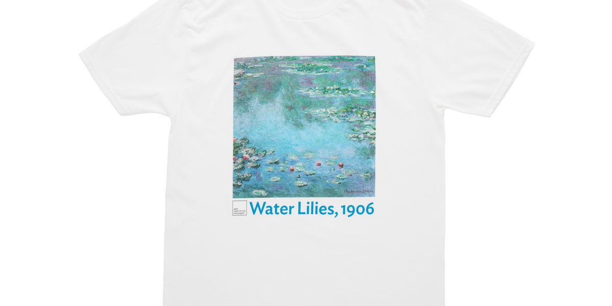 Claude Monet Water Lilies T-Shirt – The Art Institute of Chicago 