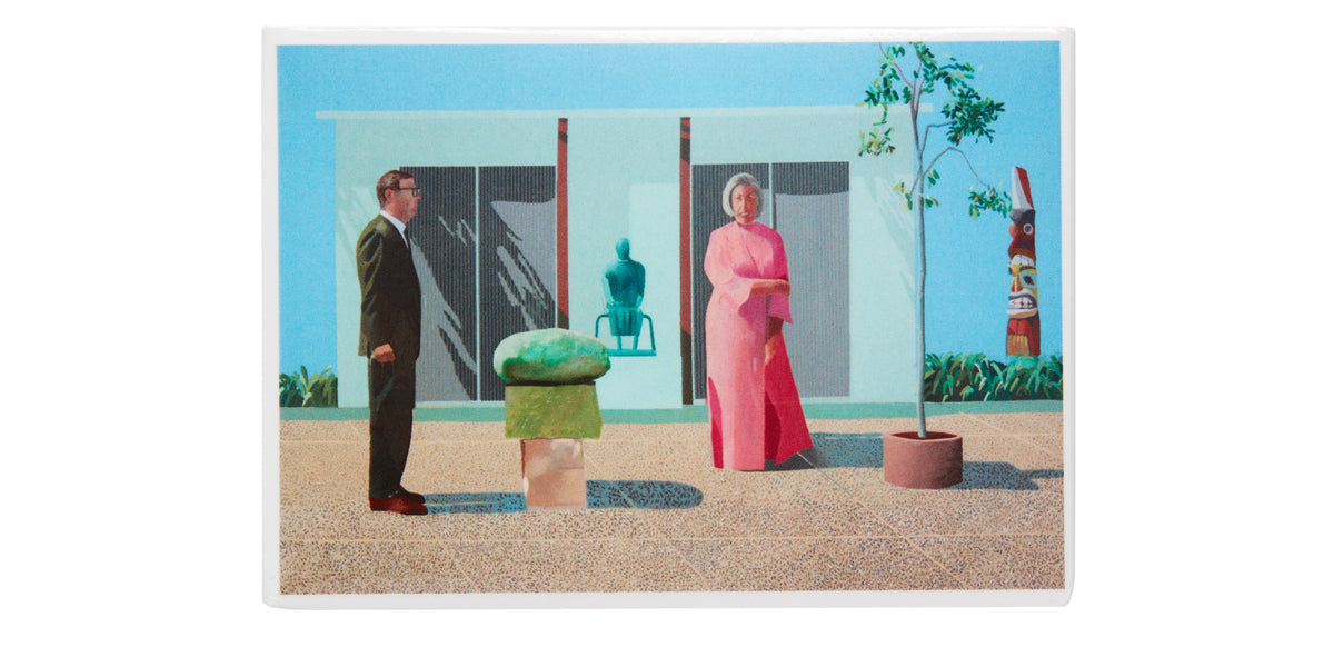 David Hockney American Collectors (Fred and Marcia Weisman) Magnet