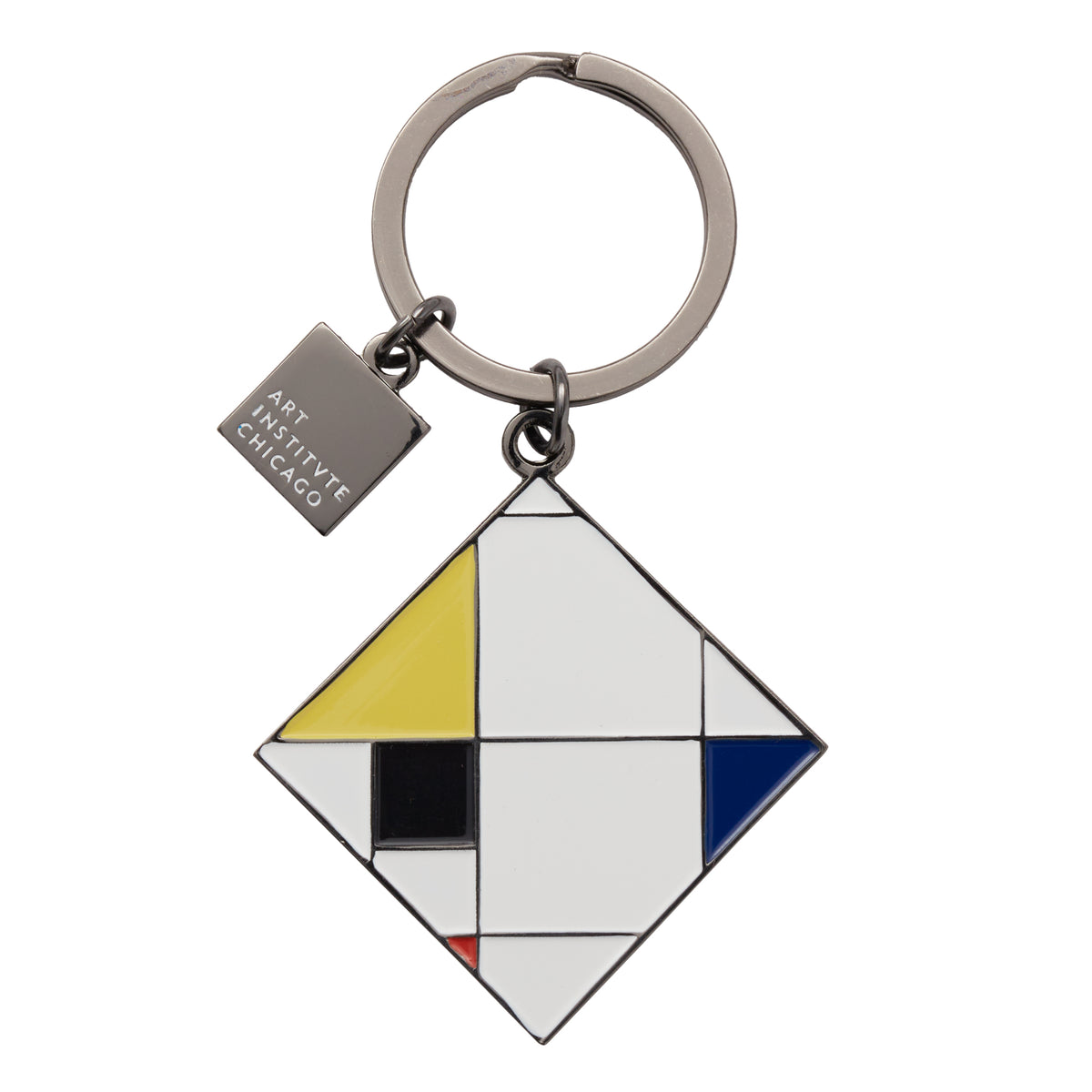 Piet Mondrian Lozenge Composition with Yellow, Black, Blue, Red