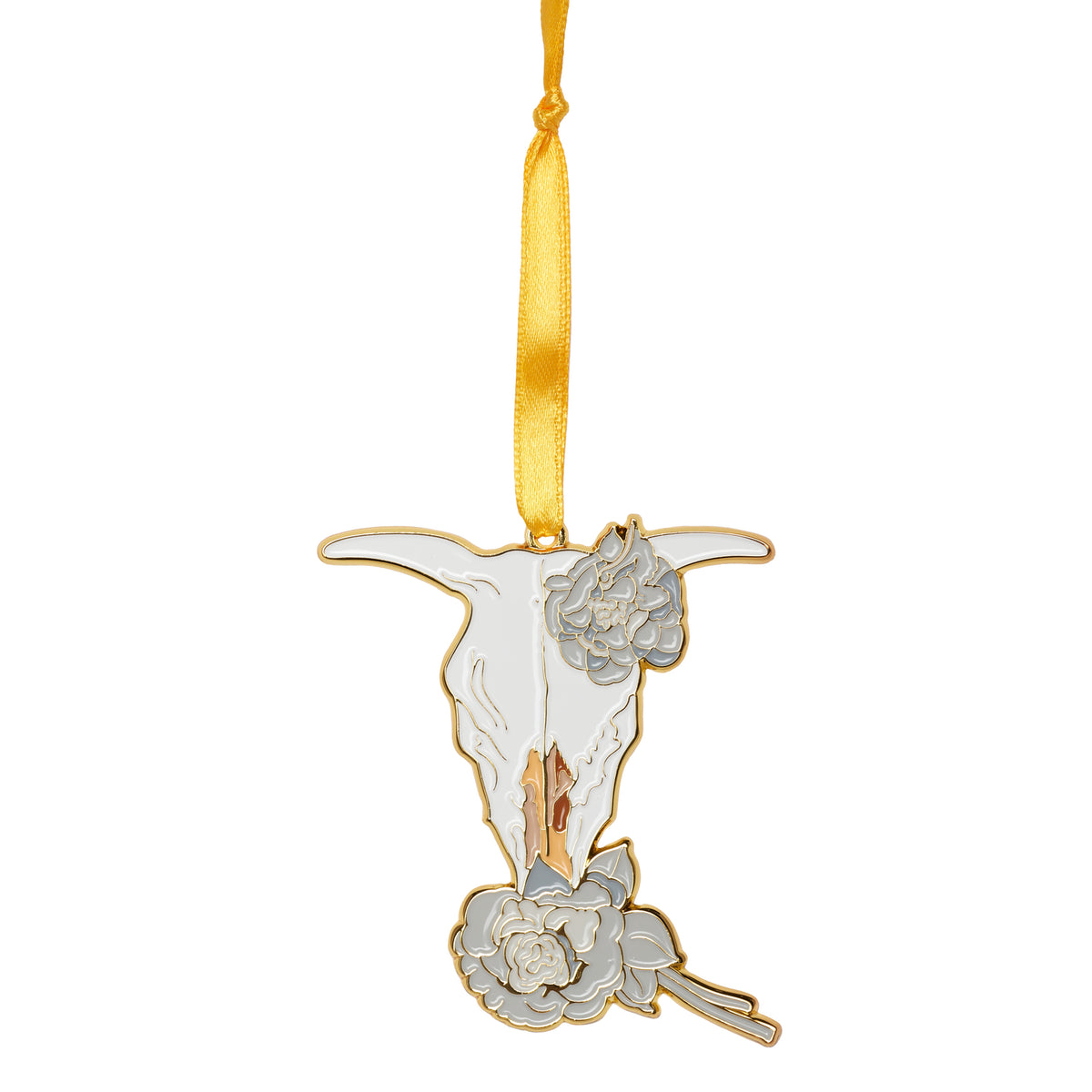 Georgia O'Keeffe Cow's Skull with Calico Roses Ornament – The Art