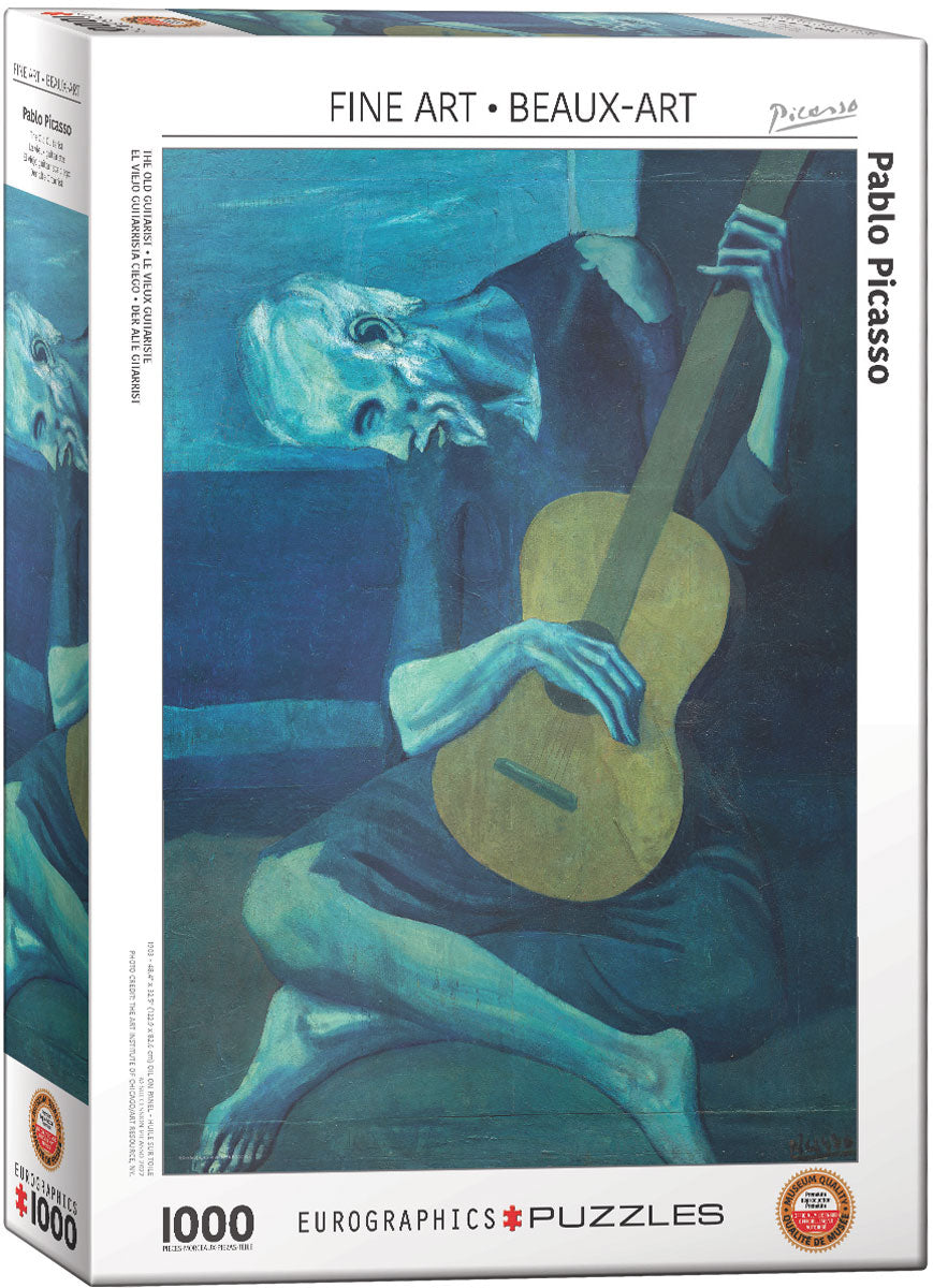 Pablo Picasso The Old Guitarist Puzzle – The Art Institute of