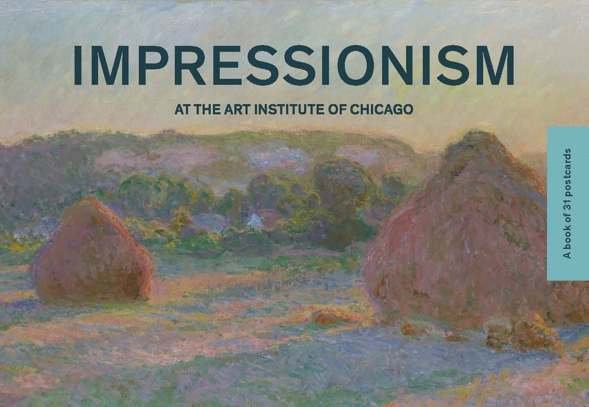 1907年　絵画　洋書　postcard painting book Impressionism at the Art Institute of Chicago Postcard Book – The