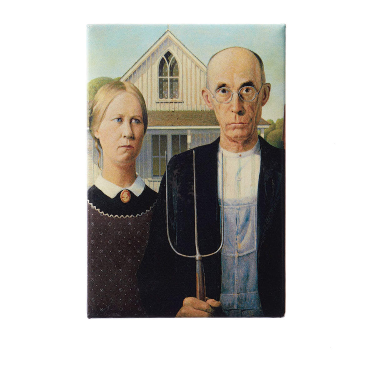 Grant Wood American Gothic Magnet – The Art Institute of Chicago