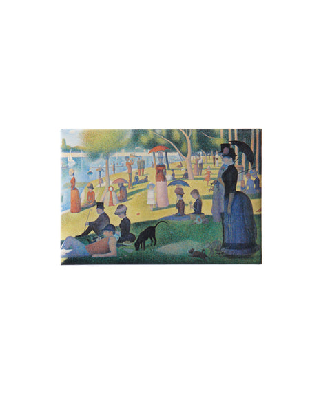 Georges Seurat A Sunday Afternoon on La Grande Jatte —1884 Magnet