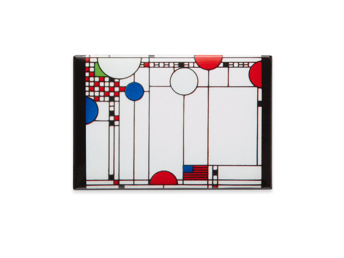 Frank Lloyd Wright Window from the Coonley Playhouse, Riverside