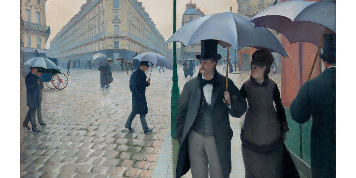 Gustave Caillebotte Paris Street, Rainy Day Poster – The Art