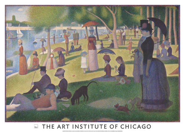 Georges Seurat A Sunday on La Grande Jatte—1884 Poster – The Art