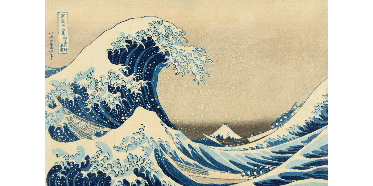 Hokusai The Great Wave Unmatted Print – The Art Institute of