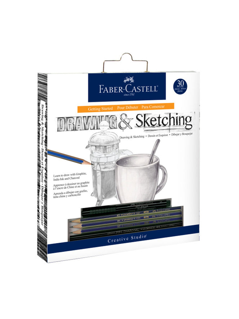 Faber-Castell Getting Started Drawing and Sketching Kit – The Art Institute  of Chicago Museum Shop