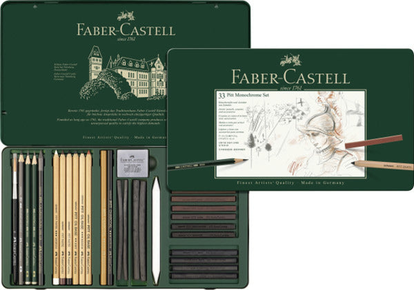 Faber-Castell Pitt Charcoal 24 Piece Set – The Art Institute of Chicago  Museum Shop