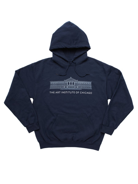 Art Institute of Chicago Façade Hooded Sweatshirt – The Art